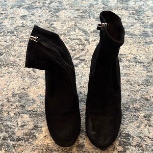 Steve Madden Black Ankle Booties